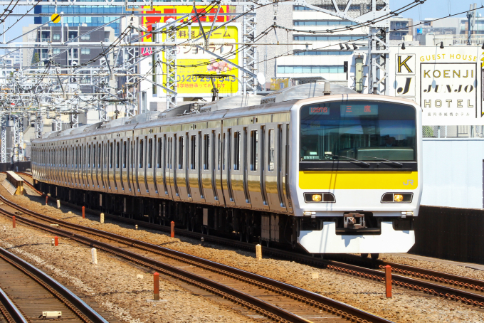 E231系の車両写真